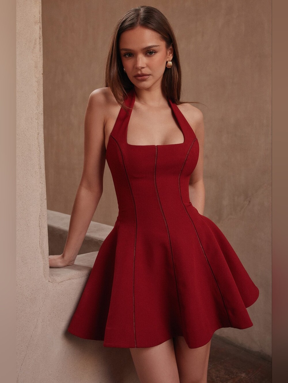 House of CB Red 'Loulette'-XL